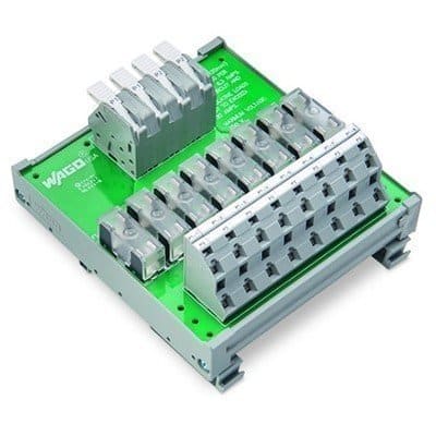 Wago 830-800/000-319 SE PDM (IN 2x2 OUT 2x8) Fused 250V AC-DC 6.3A